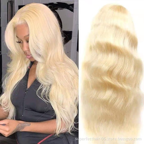 Wholesale 100% Virgin Remy Hair Swiss Transparent Lace Wigs,Brazilian 613 Lace Front Wig Human Hair Wig